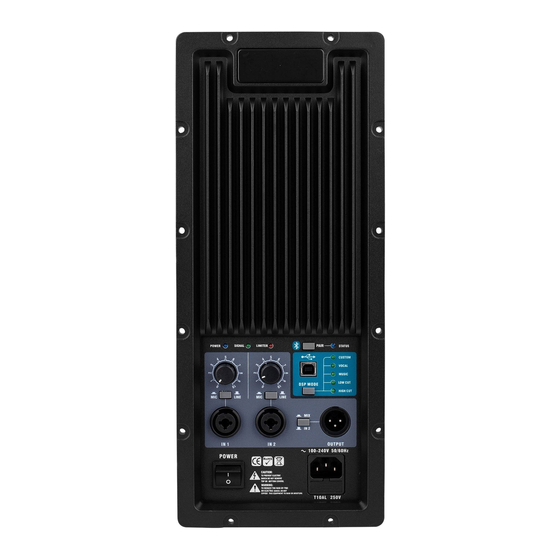 DaytonAudio PPA800DSP User Manual