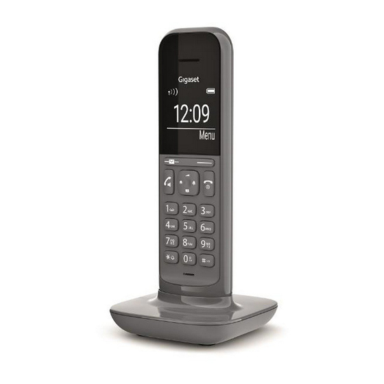 Gigaset CL390 User Manual
