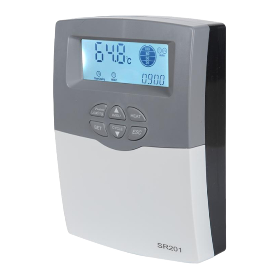 Shuangri SR201 Water Heater Controller Manuals