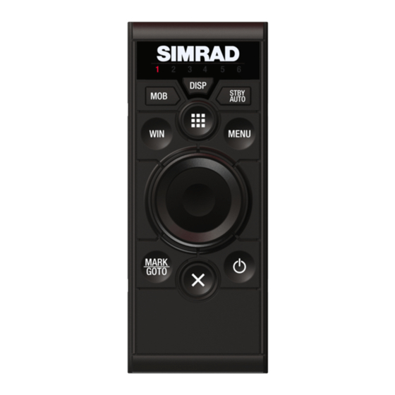 Simrad OP50 User Manual