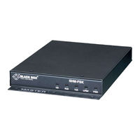 Black Box Short-Haul Modem-FSK Manual