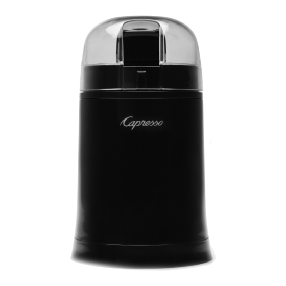 Capresso COOL GRIND 505 Instructions