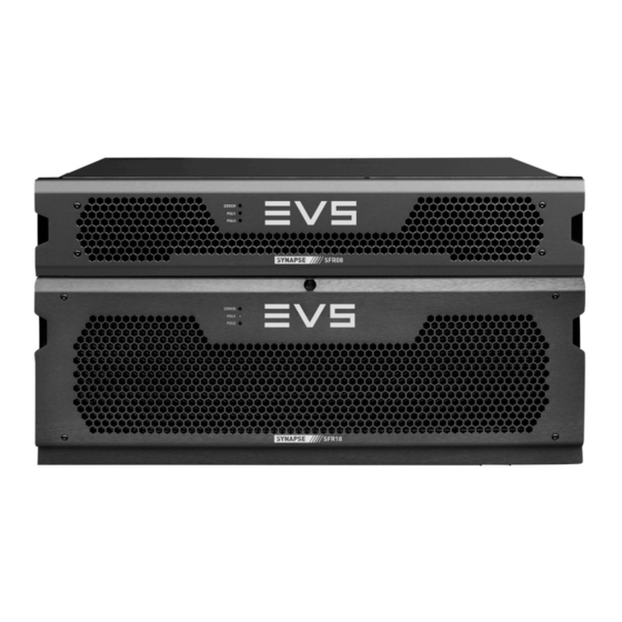 EVS Synapse GMD100 Installation And Operation Manual