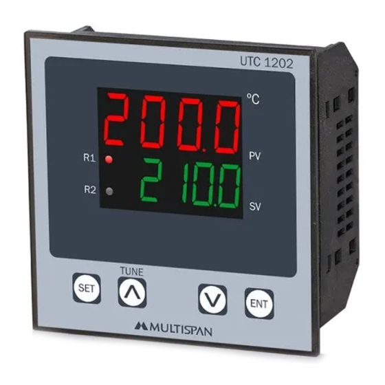 MULTISPAN UTC-1202 Operating Manual