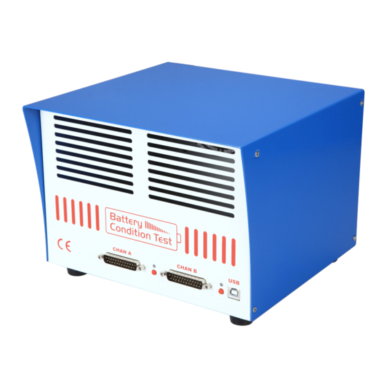 Battery Condition Test BA Series User Manual