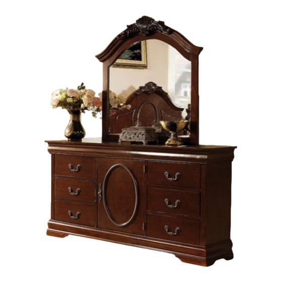 Furniture of America CM7952D Dresser Manuals