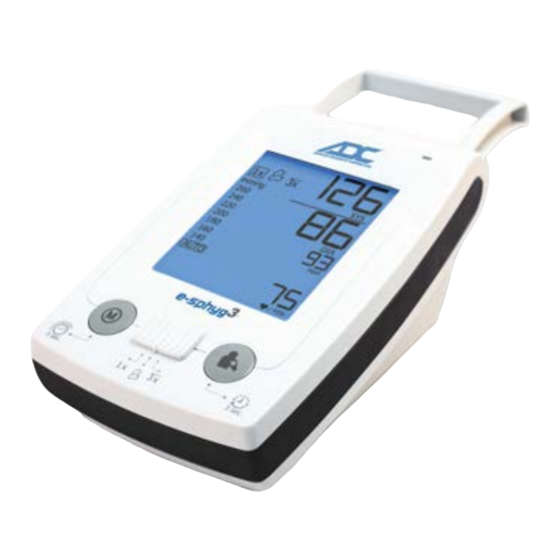 ADC e-sphyg 3 Quick Start Manual