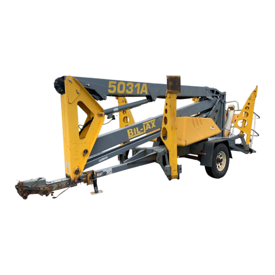 Bil-Jax 5031A Parts And Service Manual