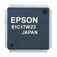 Epson S1C17W23 Technical Manual