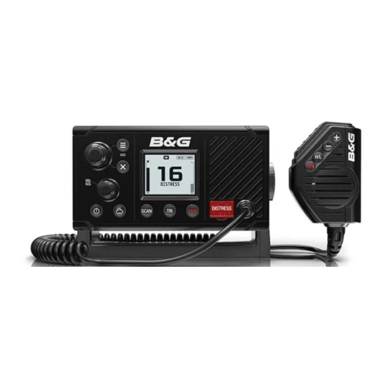 B&G V20S Manuals