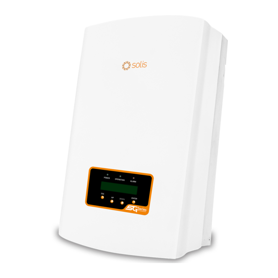 SOLIS Solis-1P7K-5G Manuals