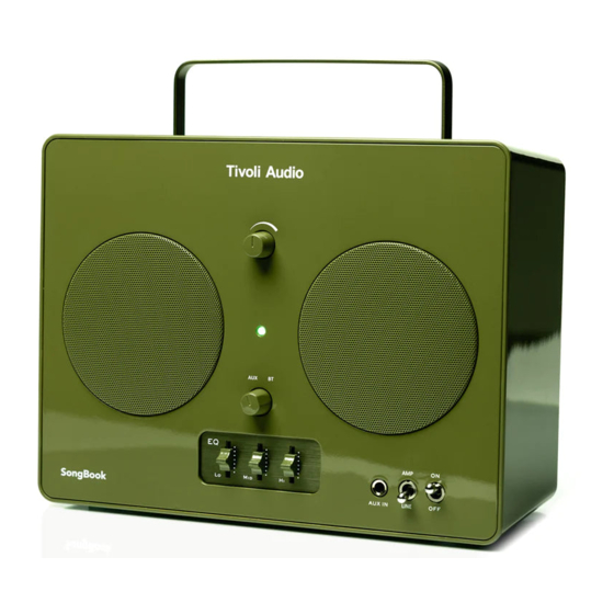 Tivoli Audio SongBook Quick Start Manual