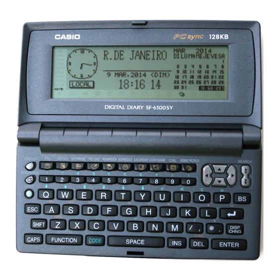 Casio SF-6500SY User Manual