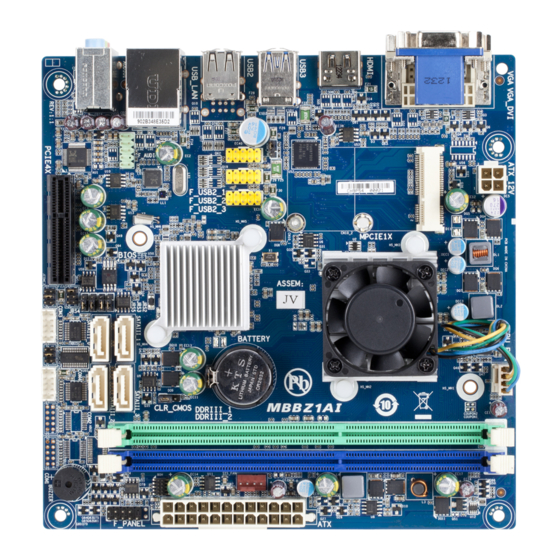 Gigabyte MBBZ1AI User Manual