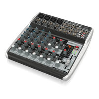 Behringer Xenyx QX1002 Quick Start Manual