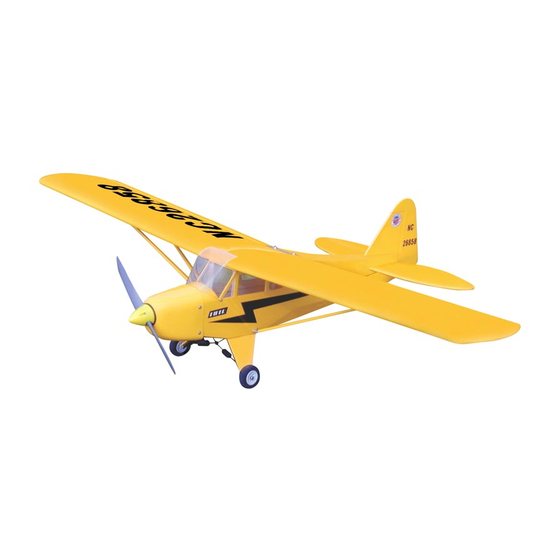 THE WORLD MODELS PIPER J-3 CUB 26s Instruction Manual
