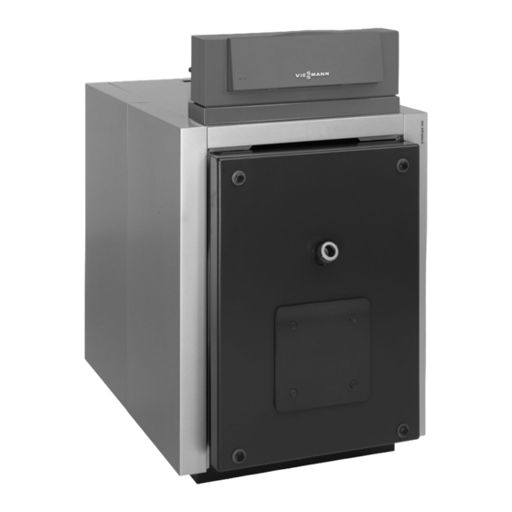 Viessmann Vitoplex 100 PV1 Service Instructions Manual