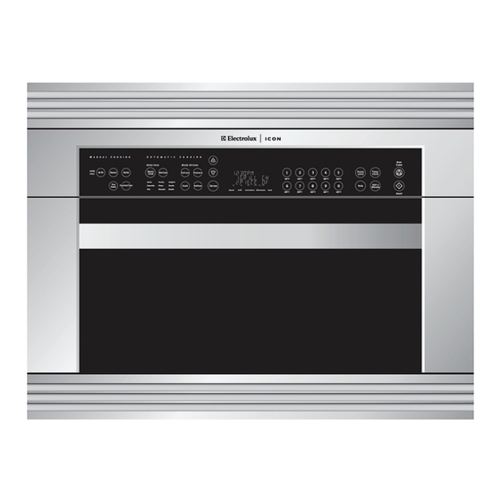 Electrolux ICON E30SO75ESS Technical & Service Manual