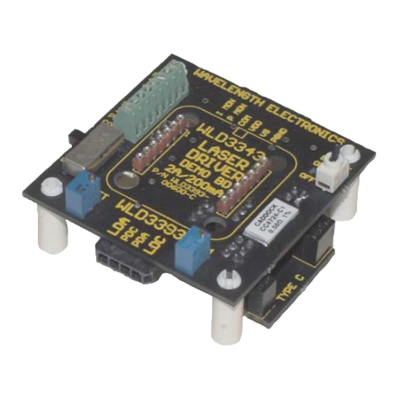 Wavelength Electronics WLD3393 Manual