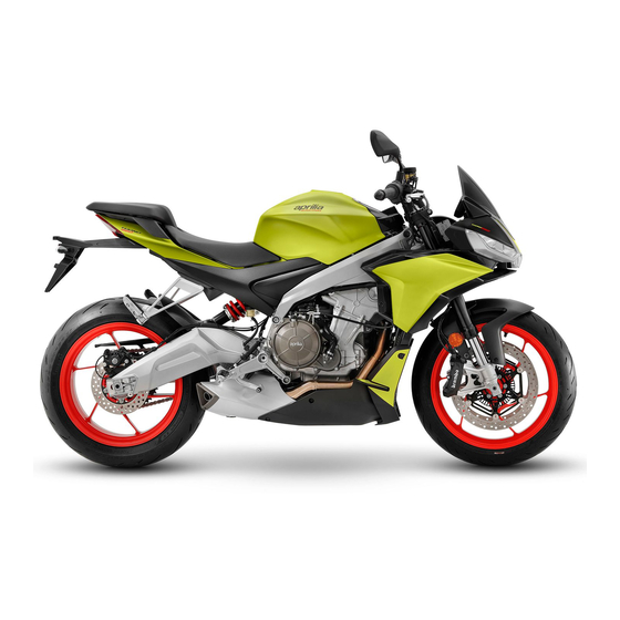 APRILIA TUONO 660 Manual