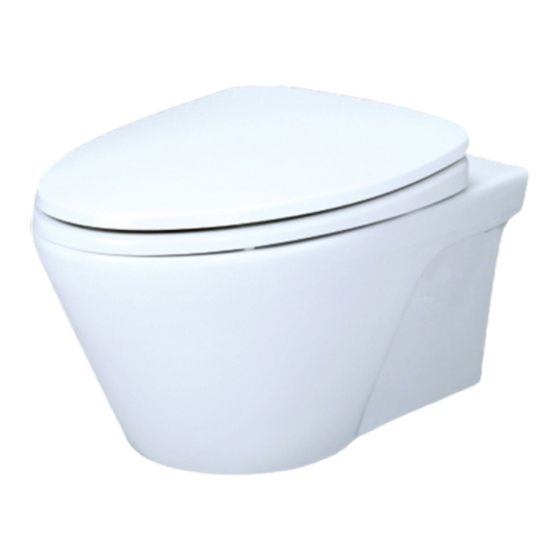 Toto CW822 Series Installation Manual