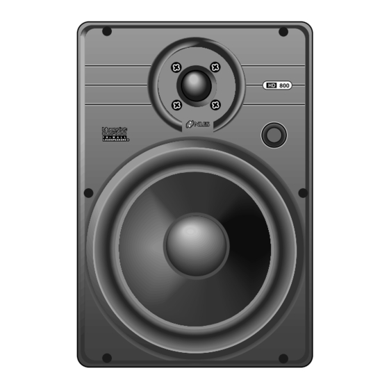 Niles HD525 Technical Data Sheet