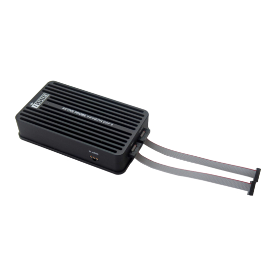 TASKING iSYSTEM Infineon DAP/DAPE II User Manual