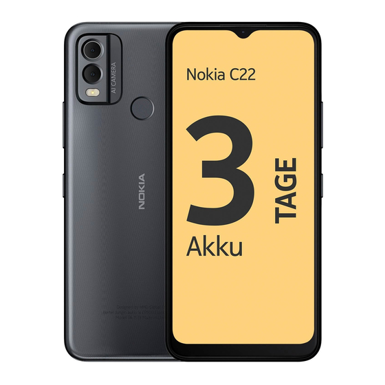 Nokia C22 User Manual