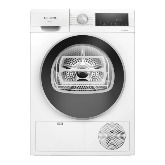 Siemens WP30A2X0HK User Manual