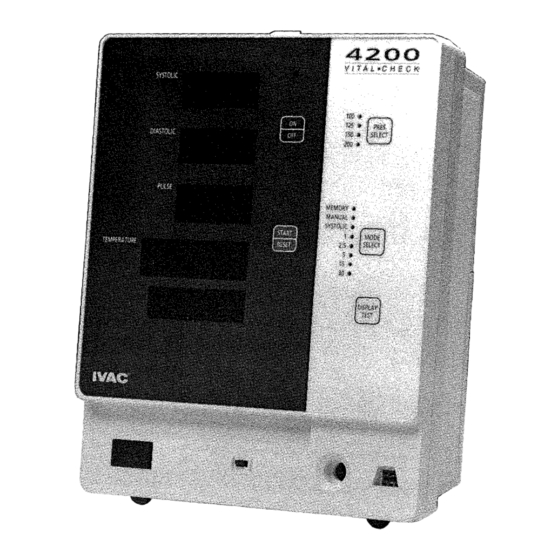IVAC 4200 Service Manual