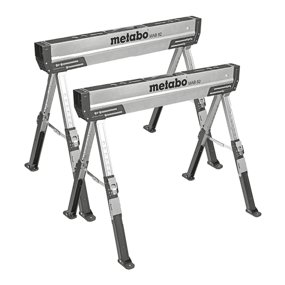 Metabo MAB 82 Original Instructions Manual