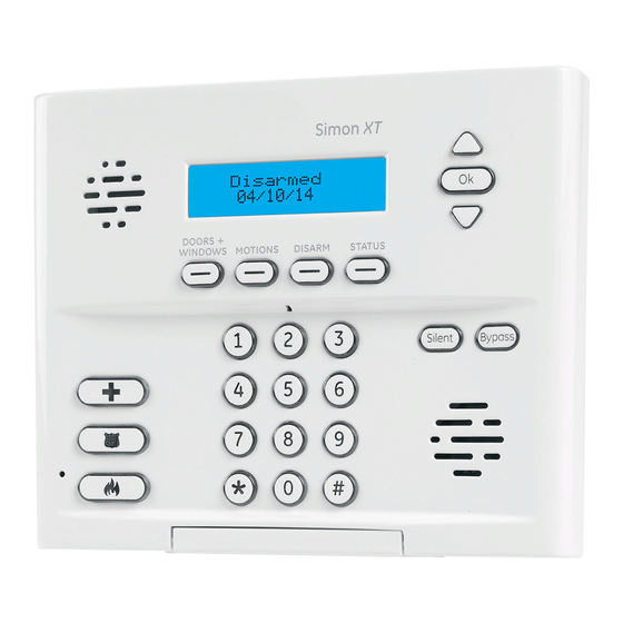 GE Simon XT Quick User Manual