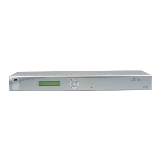 Wegener Unity 552 User Manual