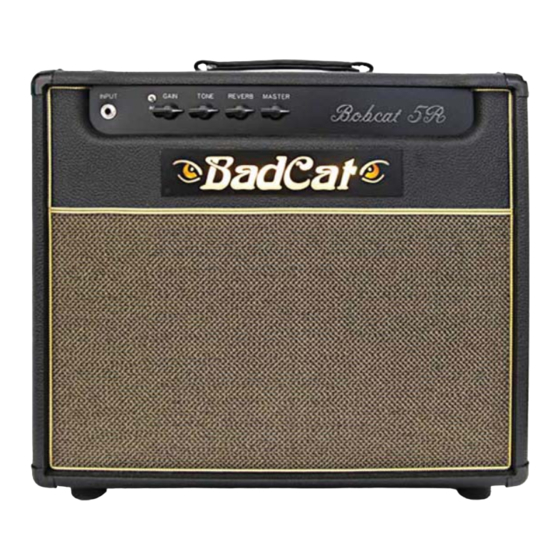 Bad Cat BOBCAT 5 Operating Manual