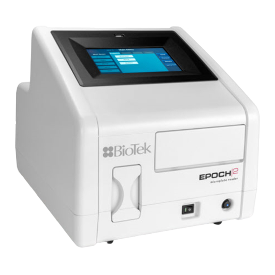 Biotek Epoch 2 Instructions For Use Manual