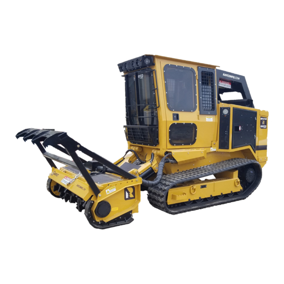 Rayco C120R Operator, Service & Parts Manual