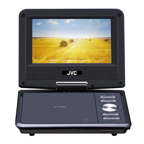 JVC XV-PY700A User Manual