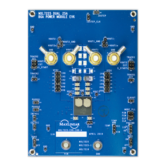 MaxLinear MxL7225 User Manual