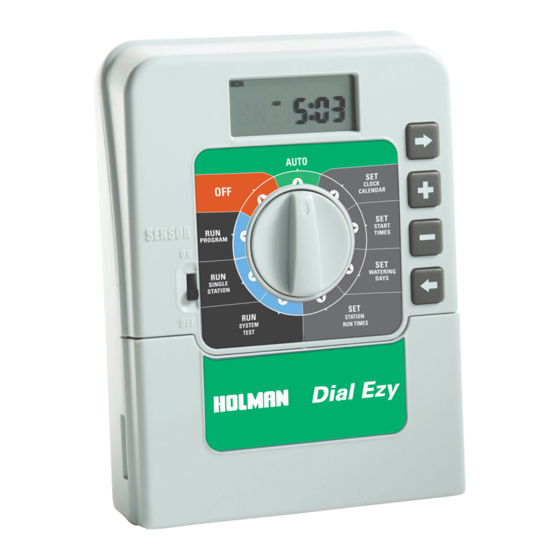 Holman Dial Ezy Instruction Manual