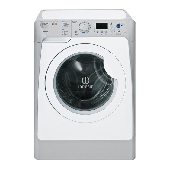Indesit PWDE 8148 W Manuals