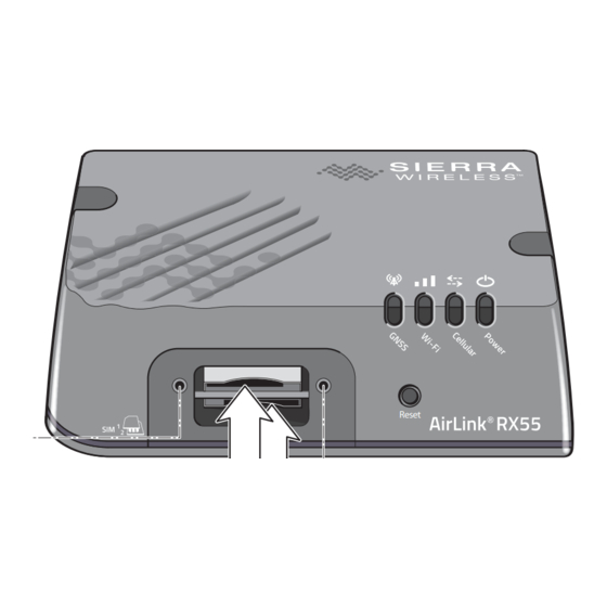 Sierra Wireless AirLink RX55 Hardware User's Manual