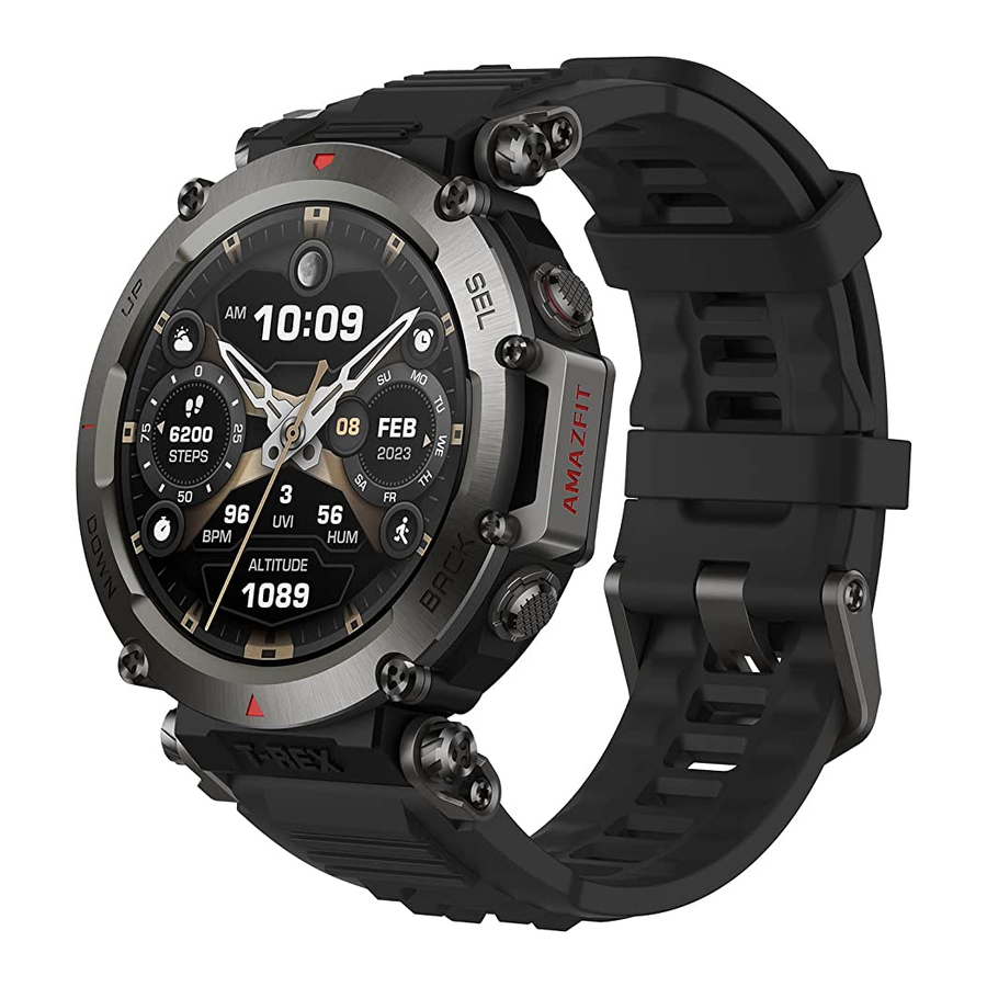 Amazfit T-Rex Ultra - Smartwatch Manual