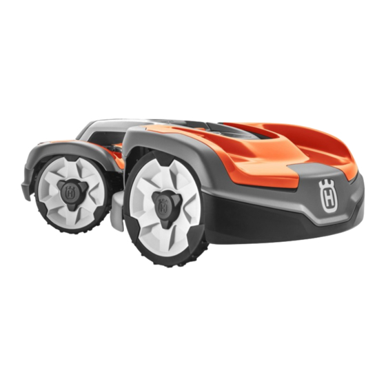 Husqvarna AUTOMOWER 535 AWD Quick Manual