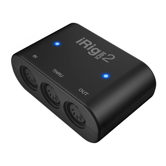 IK Multimedia iRig MIDI 2 Manual