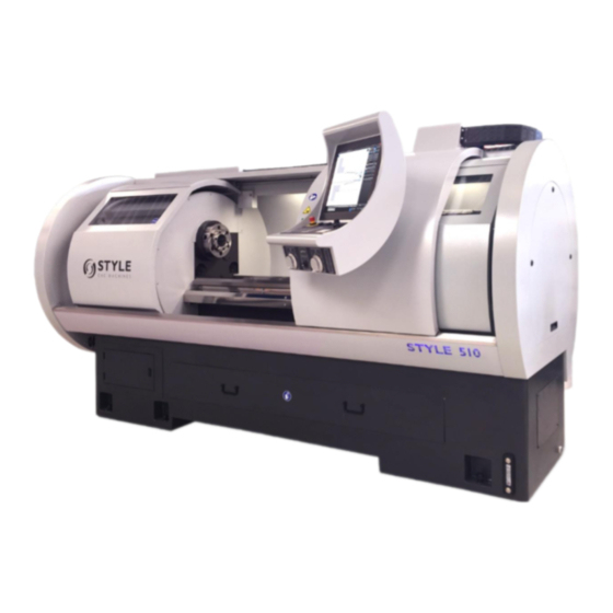 STYLE 510 Machine Manual