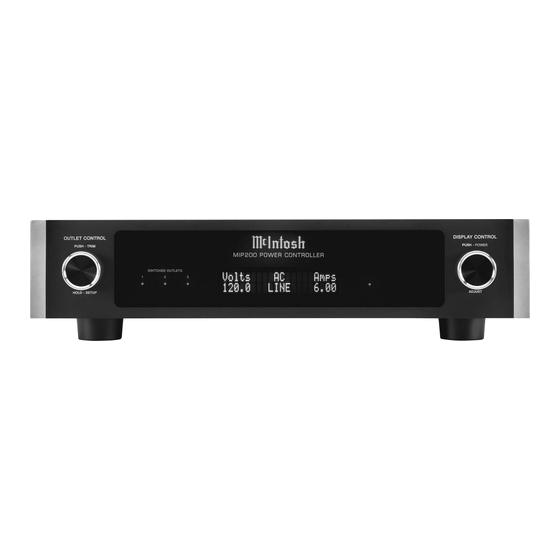 McIntosh MIP200 Owner's Manual