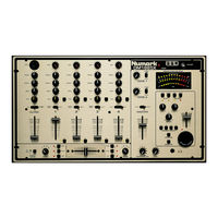 Numark DM 1885X Owner's Manual