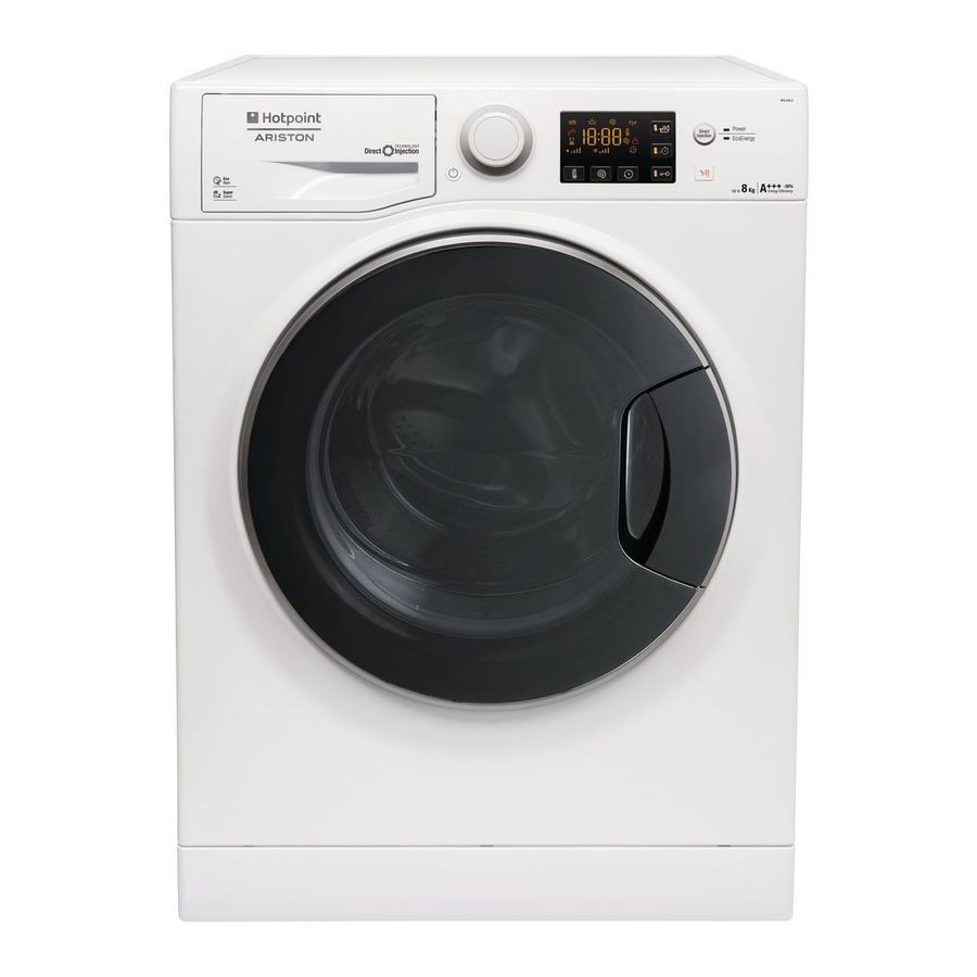 Hotpoint Ariston RPD 846 D Instructions For Use Manual