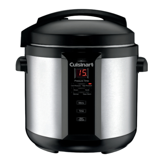 Cuisinart CPC-600N1 Series Instruction/Recipe Booklet
