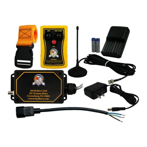 RFHERO Yellowjacket Pro System Set Up And Operation Manual